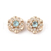 Rack Plating Brass Micro Pave Cubic Zirconia Beads KK-F879-03G-01-1