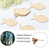 Unfinished Wood Craft Sheet WOOD-WH20001-08A-6