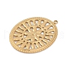 304 Stainless Steel Pendants STAS-C121-40G-2