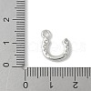 U-Shaped Brass Pendants KK-Q091-06P-3