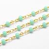Handmade Glass Beaded Chains CHC-G311-B09-1