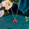 BENECREAT 1Pc 925 Sterling Silver Pendants Cabochon Settings STER-BC0002-40-5