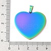 Ion Plating(IP) 304 Stainless Steel Stamping Blank Tag Pendants STAS-I311-04B-RC-3