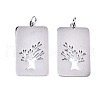 Non-Tarnish 304 Stainless Steel Pendants STAS-S116-016P-2