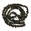 Natural Golden Sheen Obsidian Beads Strands G-G0003-B46-3