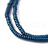 Electroplated Non-magnetic Hematite Beads Strands G-P571-A01-01E-3