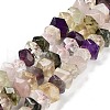 Natural Mixed Quartz Beads Strands G-D091-A04-1