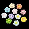 Opaque Resin Cabochons RESI-E039-12-2