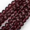 Transparent Glass Bead Strands X-GLAA-G013-8mm-59-1