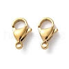 304 Stainless Steel Lobster Claw Clasps STAS-V007-01C-G-1