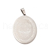 Non-Tarnish 304 Stainless Steel Pendants STAS-B037-01P-1