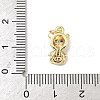 Brass Micro Pave Cubic Zirconia Pendants ZIRC-I356-14G-02-3