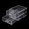 4-Grid Acrylic Jewelry Storage Drawer Boxes CON-K002-01A-3