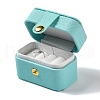 Rectangle PU Leather Jewelry Ring Storage Boxes CON-K002-06C-3