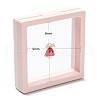 Square Transparent PE Thin Film Suspension Jewelry Display Box X1-CON-D009-01A-04-4