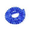Transparent Glass Beads Strands X-EGLA-A044-T8mm-MD31-3