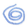 Electroplate Glass Beads Strands X1-EGLA-A034-T8mm-L04-2