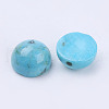Natural Howlite Cabochons TURQ-L028-05-5mm-2