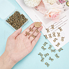   100Pcs Tibetan Style Alloy Pendants TIBEP-PH0001-68-3