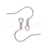 304 Stainless Steel Earring Hooks STAS-S111-002-1