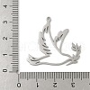 304 Stainless Steel Pendants STAS-G355-12P-3