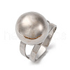 Brass Cuff Rings RJEW-D323-01P-4