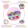 1960Pcs 28 Colors Spray Painted ABS Plastic Imitation Pearl & Transparent Acrylic Beads OACR-YW0001-90-4