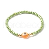 Glass Seed Beads Stretch Bracelets Set BJEW-JB07410-3