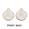 Golden Plated Alloy Charms ENAM-SZ0001-25A-A-2