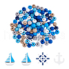 SUPERFINDINGS DIY Ocean Theme Jewelry Making Finding Kit DIY-FH0005-29-1
