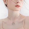Kissitty 6 Sets 6 Style Valentine's Day Heart Jewelry Set SJEW-KS0001-01-6