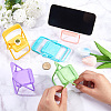 CRASPIRE 5pcs 5 style Cute Mini Chair Shape Cell Phone Stand AJEW-CP0007-16-3
