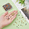 DICOSMETIC 500Pcs 10 Colors Electroplate Glass Beads EGLA-DC0001-10-3