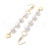 Brass Dangle Earrings EJEW-JE05930-4