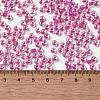 6/0 Transparent Colours Glass Seed Beads SEED-P006-01A-04-4