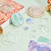   30Pcs 3 Size Acrylic Button Pin Badge TACR-PH0001-66-5