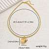 Stainless Steel Sweet Heart Pendant Necklaces for Women DK9746-5