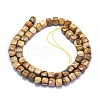 Natural Picture Jasper Beads Strands G-K310-B14-2