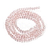 Electroplate Transparent Glass Beads Strands EGLA-A035-T3mm-A20-2