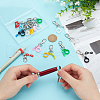 Silicone Pendant Decoration for Pen HJEW-FG00006-3
