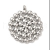 Non-Tarnish 304 Stainless Steel Pendants STAS-D084-06P-1