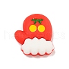 Christmas Theme Opaque Resin Decoden Cabochons CRES-B022-06I-1