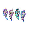 Rainbow Color Alloy Pendants PALLOY-T054-158-1