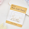 Beebeecraft 6Pcs Brass Swivel Lobster Claw Clasps DIY-BBC0001-51-6