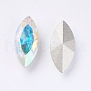 Imitation Austrian Crystal Glass Rhinestone RGLA-K007-5X10-221AB-2
