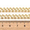 Brass Cuban Link Chain Necklaces for Women NJEW-U022-01G-5