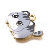 Alloy Enamel Pendants ENAM-D302-01LG-01-2