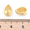 Brass Cubic Zirconia Beads KK-C051-60G-04-3