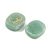 16Pcs 16 Styles Natural Green Aventurine Display Decorations G-F786-02A-05-2