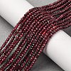 Natural Garnet Beads Strands G-RM241221-O2-2